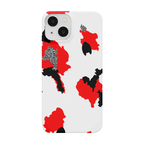 【狐三色】着物モッズデザインズ Smartphone Case