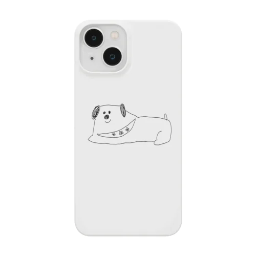 前掛けつけた犬 Smartphone Case