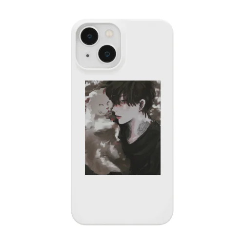 猫と男の子 Smartphone Case