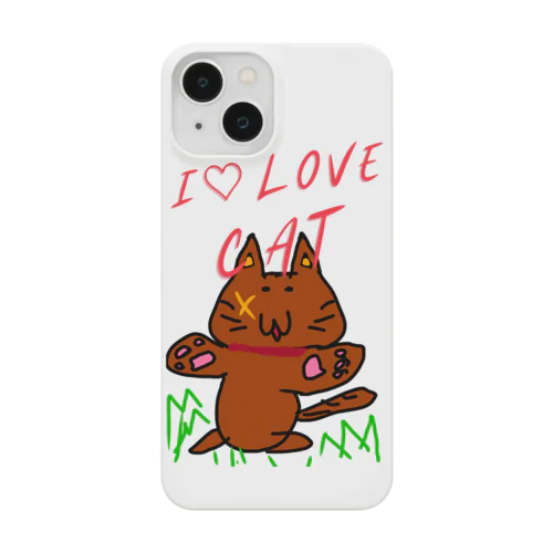 ILOVE♡CAT スマホケース