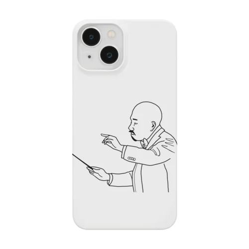 指揮『正岡子規』線画 Smartphone Case