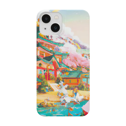 日本風をファンタジックにすると Smartphone Case