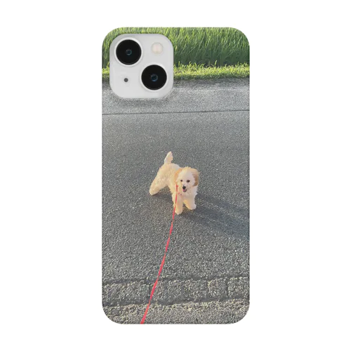 キュートな犬の散歩なケースたい Smartphone Case