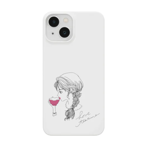 LOVE teatime  Smartphone Case