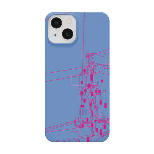 In+u1t0N #02 ブルー Smartphone Case