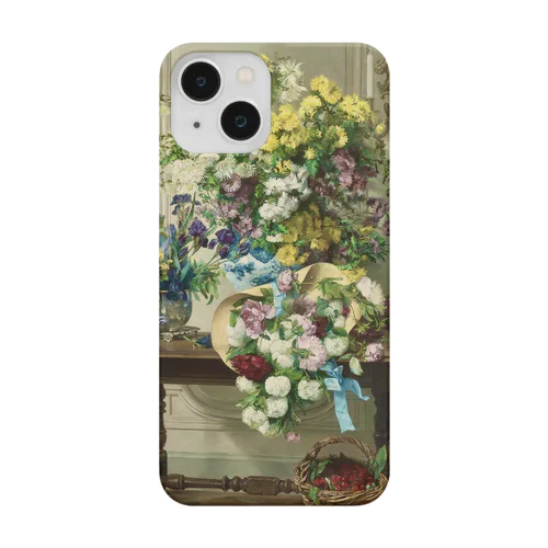 Jenny Villebesseyx 《花のある静物》 Smartphone Case