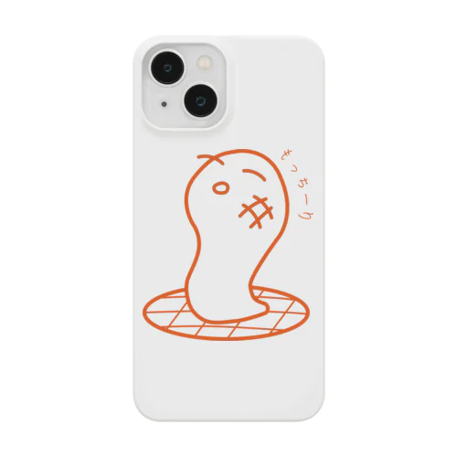 おばけのブクボー　「もっちーり」オレンジ Smartphone Case