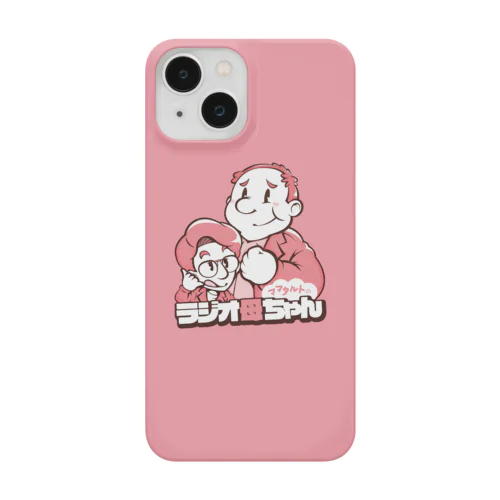 ラジオ母ちゃん番組スマホケース（ピンク） Smartphone Case