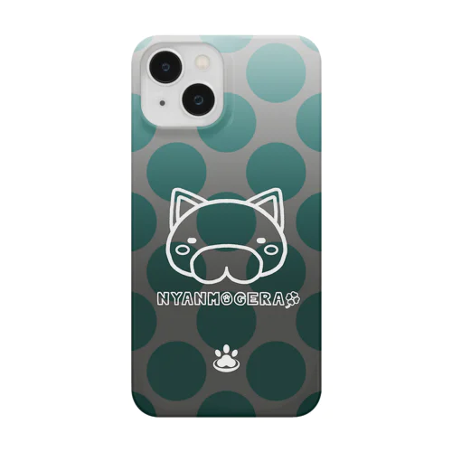 にゃんもげら：Basic Style -Turquoise- Smartphone Case