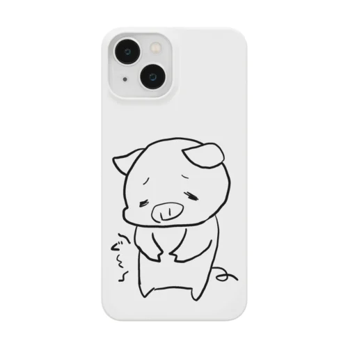 こぶたのぴーちゃん(空腹) Smartphone Case