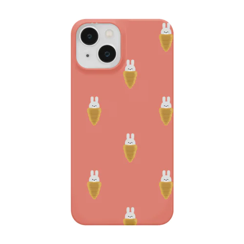 囚われうさぎ パターン ピンクver. Smartphone Case