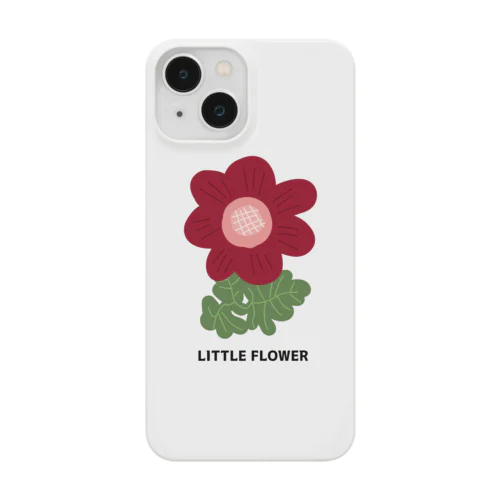 LITTLE FLOWER(RED) スマホケース