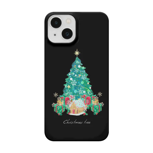 クリスマス18 ブラック Smartphone Case