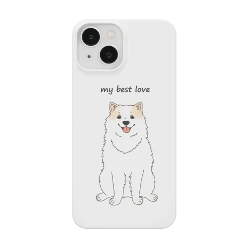 Oh my dog！ ほんのり茶色いサモエド Smartphone Case