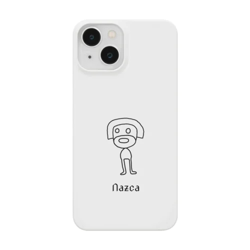 新ナスカの地上絵スマホケース(ひげ子) Smartphone Case