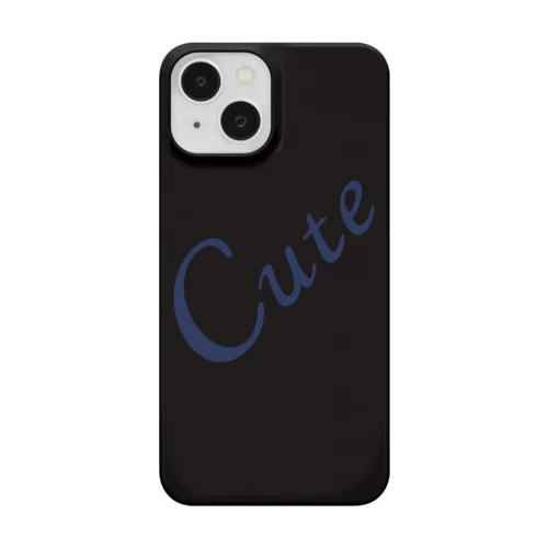 Cute Birds ブラックブルー携帯ケース Smartphone Case