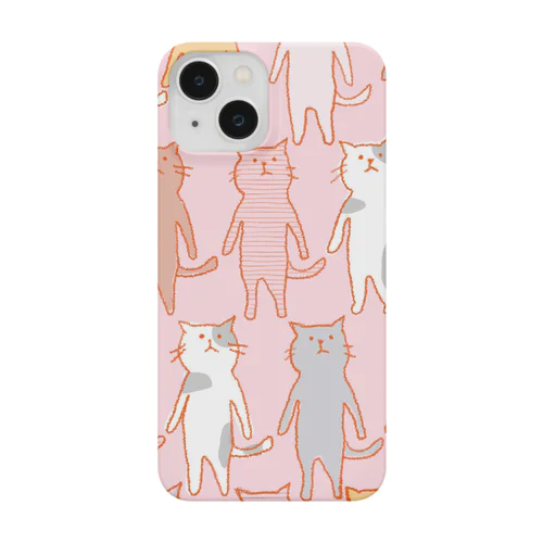 にゃにゃにゃピンクねこ Smartphone Case