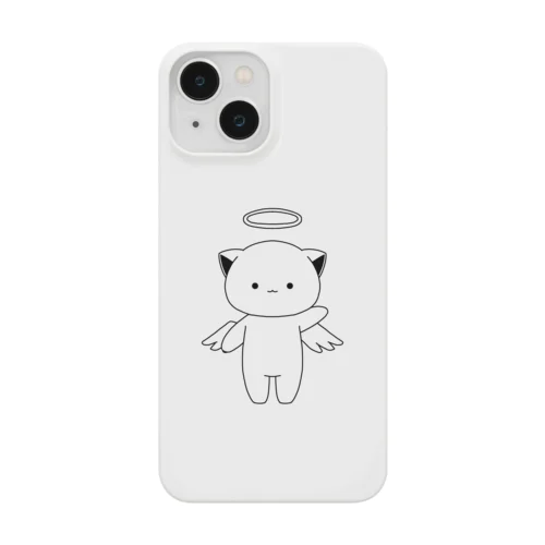 白猫天使こむぎちゃん（全身） Smartphone Case