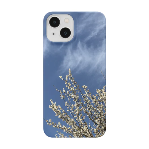 白梅と青空 Smartphone Case