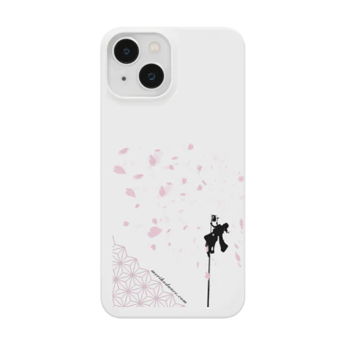 めりこ八百屋お七 桜吹雪 Smartphone Case