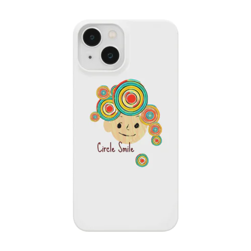 @takuの形シリーズ　Circle Smile Smartphone Case