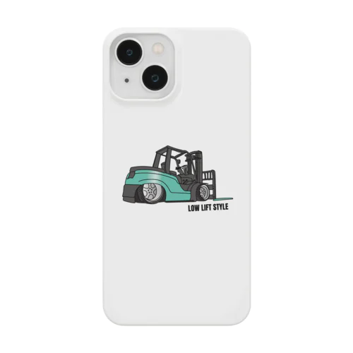 ガチでシャコタンなフォークリフト（グリーン） Smartphone Case