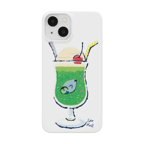 ペンギンクリームソーダ スマホケース