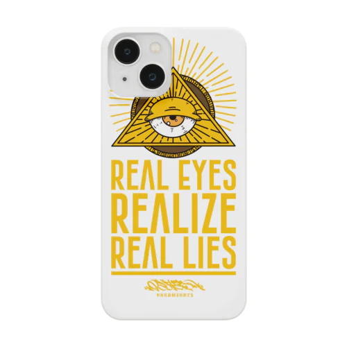 REAL EYES REALIZE REAL LIES (YELLOW ver.) Smartphone Case