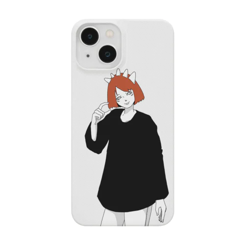 永遠(モノクロ)/手話シリーズ Smartphone Case