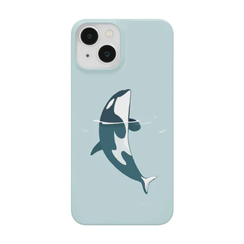 海面のシャチ Smartphone Case