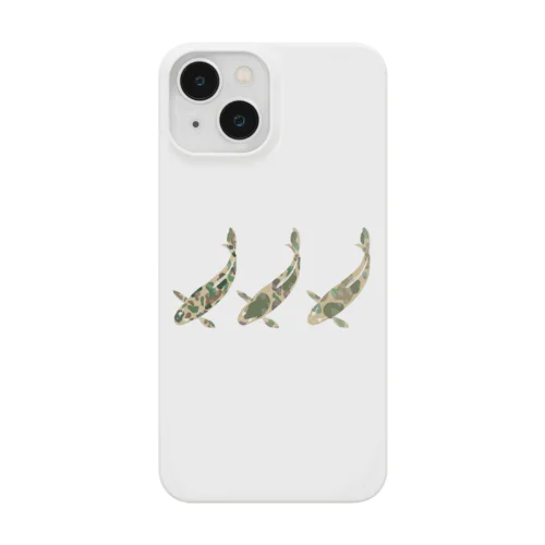 カモ柄錦鯉3兄弟 Smartphone Case