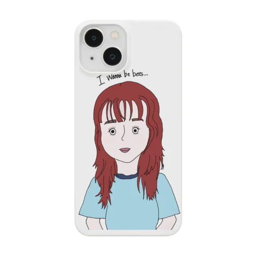 Red hair girl  Smartphone Case