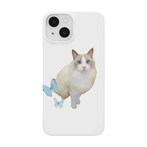 ミントくん🐱キャンドルテールのラグドール Smartphone Case