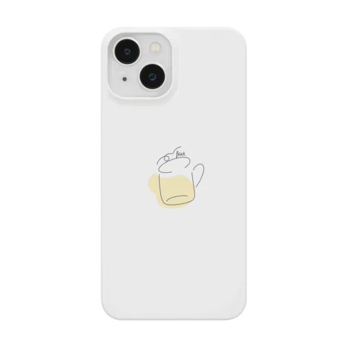 ラフ画のビール Smartphone Case