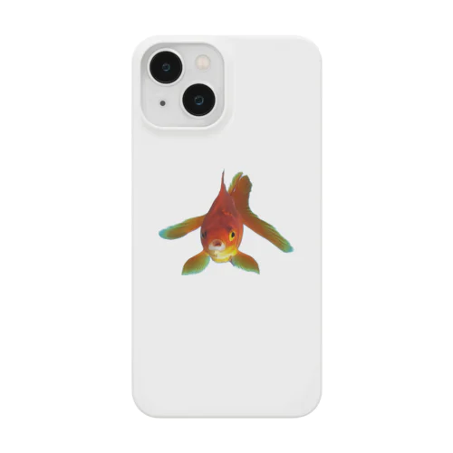 こっち見てる違う金魚 Smartphone Case