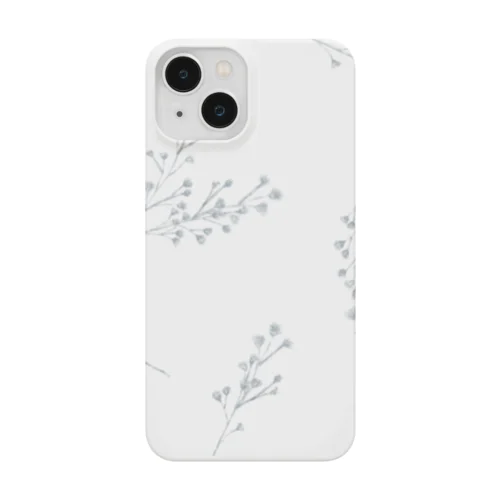 Blue flower pattern . Smartphone Case