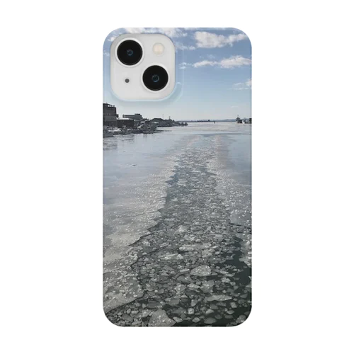 201902111352001　漁船の足跡 Smartphone Case