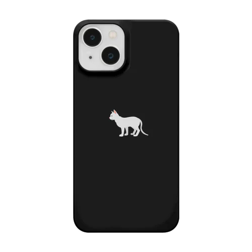 猫1-2 白猫 Smartphone Case