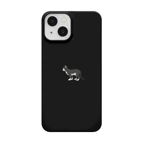 猫1-17 タキシード猫 スマホケース