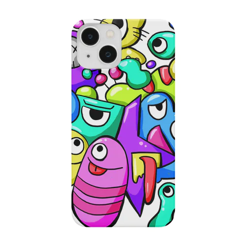 ぷにっとモンスター スマホケース Smartphone Case