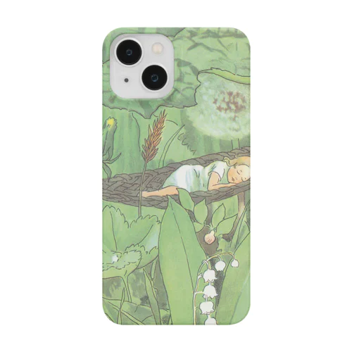 ハンモックで眠るおやゆびひめ by Elsa Beskow Smartphone Case