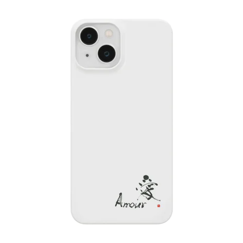iPhoneケース（愛・Amour) Smartphone Case