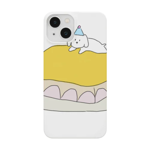 Lovely puppy cake Smartphone Case