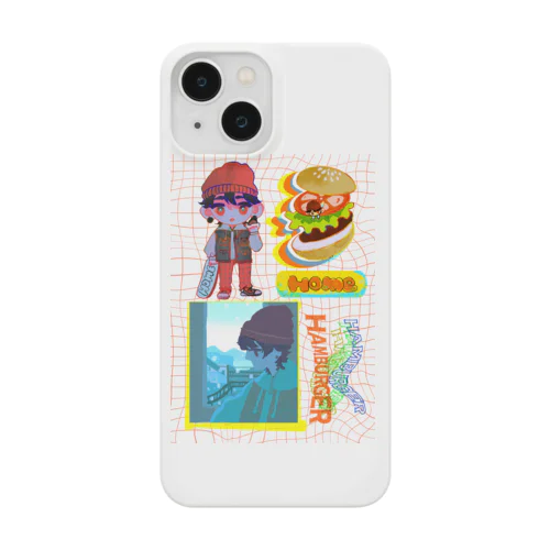 スケボーハンバーガー少年 Smartphone Case