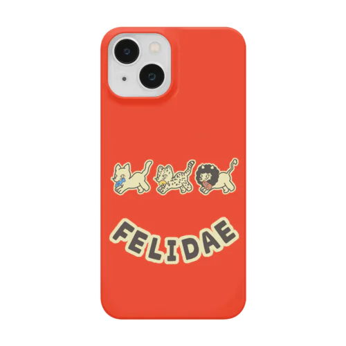 felidae!（ネコ科！） スマホケース