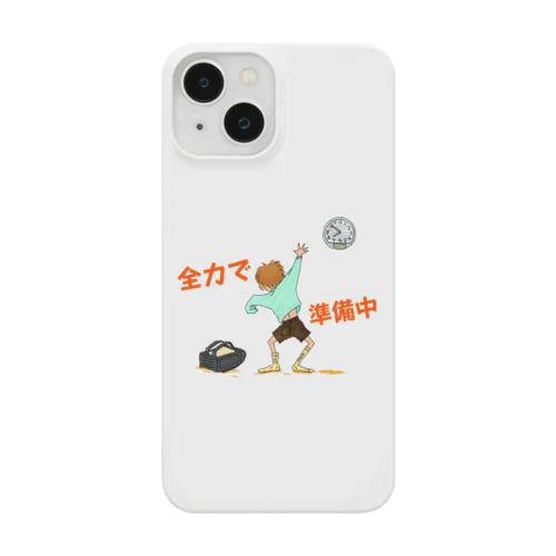 toncoo 文字入り　全力で準備中 Smartphone Case