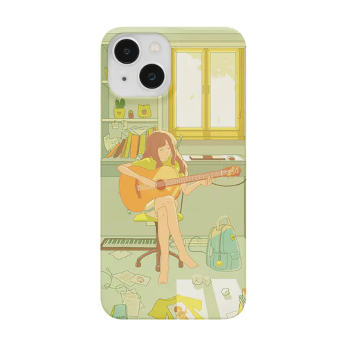ギターを弾く少女 Smartphone Case