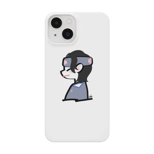 キツネ目さん／ムラサキヘアバンド Smartphone Case