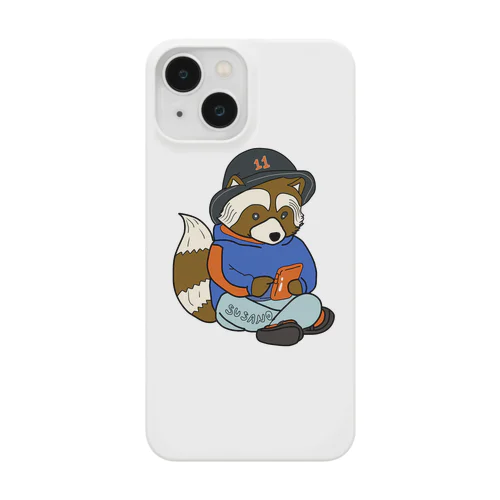 ポッピンたぬき iPhone Smartphone Case
