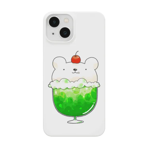 メロンのしろくまクリームソーダ Smartphone Case